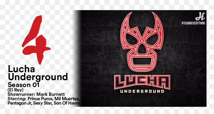 Demons, Dragons, Aliens, Sexy Stars, Bikers, Gangsters, - Poster, HD Png Download - lucha underground logo png