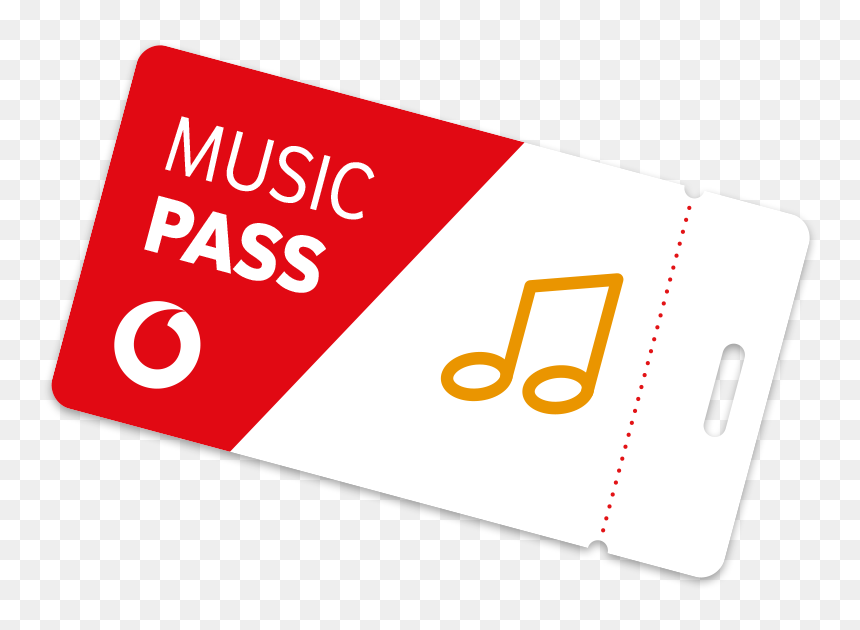 Vodafone Music Pass , Png Download - Sign, Transparent Png - pass png