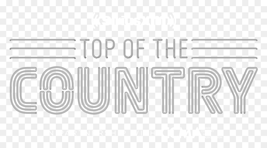 Logo Sirius Xm Top Of The Country, HD Png Download - siriusxm logo png