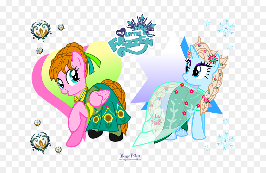 Frozen My Little Pony, HD Png Download - frozen uma aventura congelante olaf png