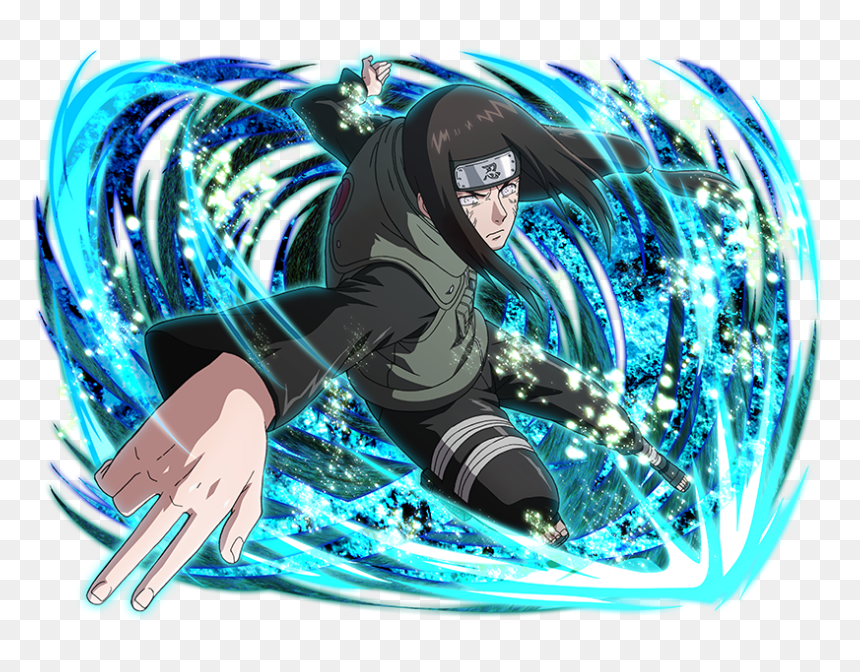 Neji Hyuga Naruto Blazing, HD Png Download - neji png