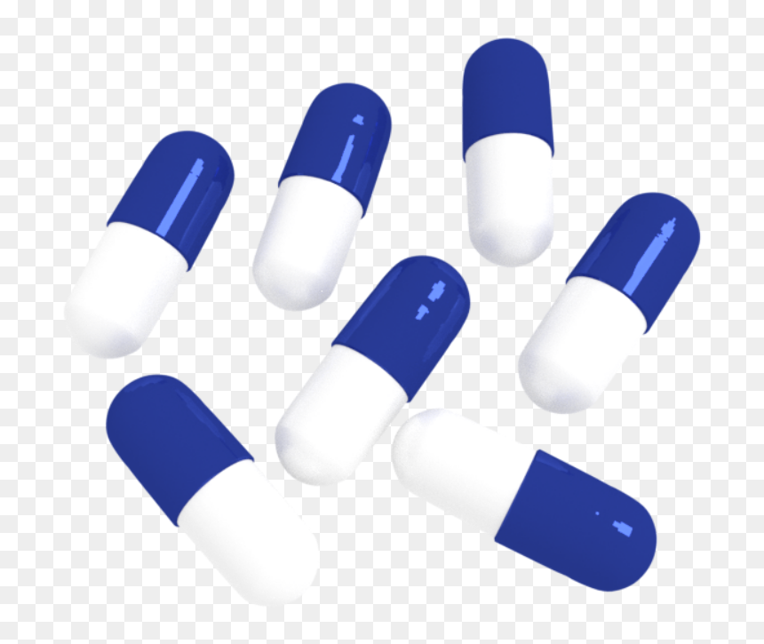 Antibiotics Tablet Cartoon, HD Png Download - capsule png