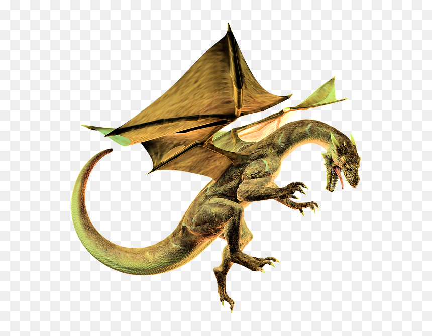 Vector Gold Dragon - Harry Potter Dragon Png, Transparent Png - gold dragon png