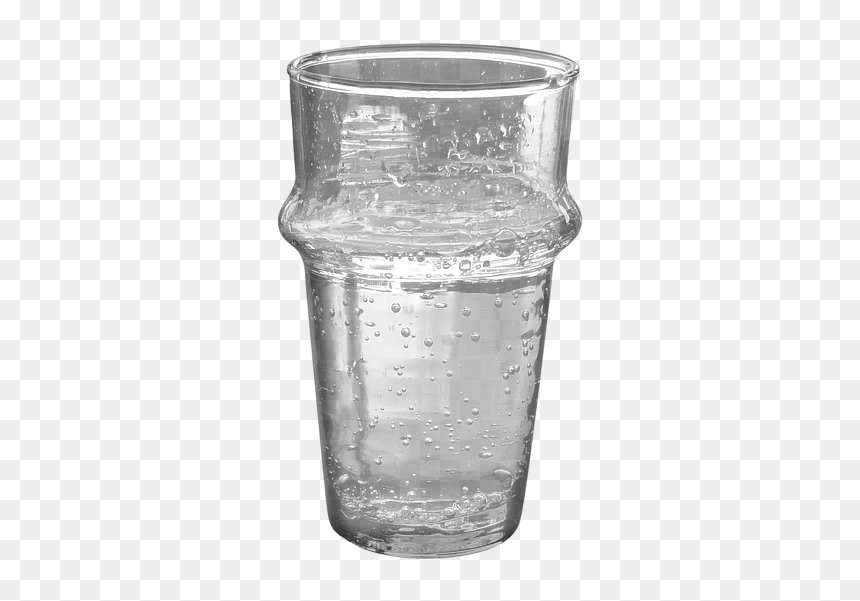 Pint Glass, HD Png Download - vaso de agua png