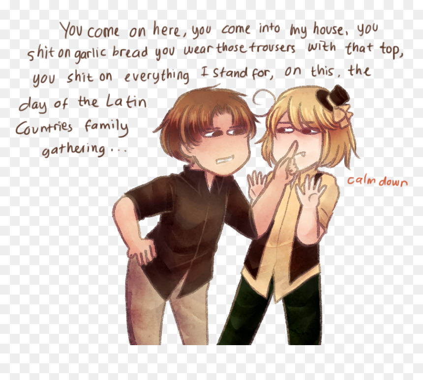 Romania And Iceland Hetalia, HD Png Download - hetalia png