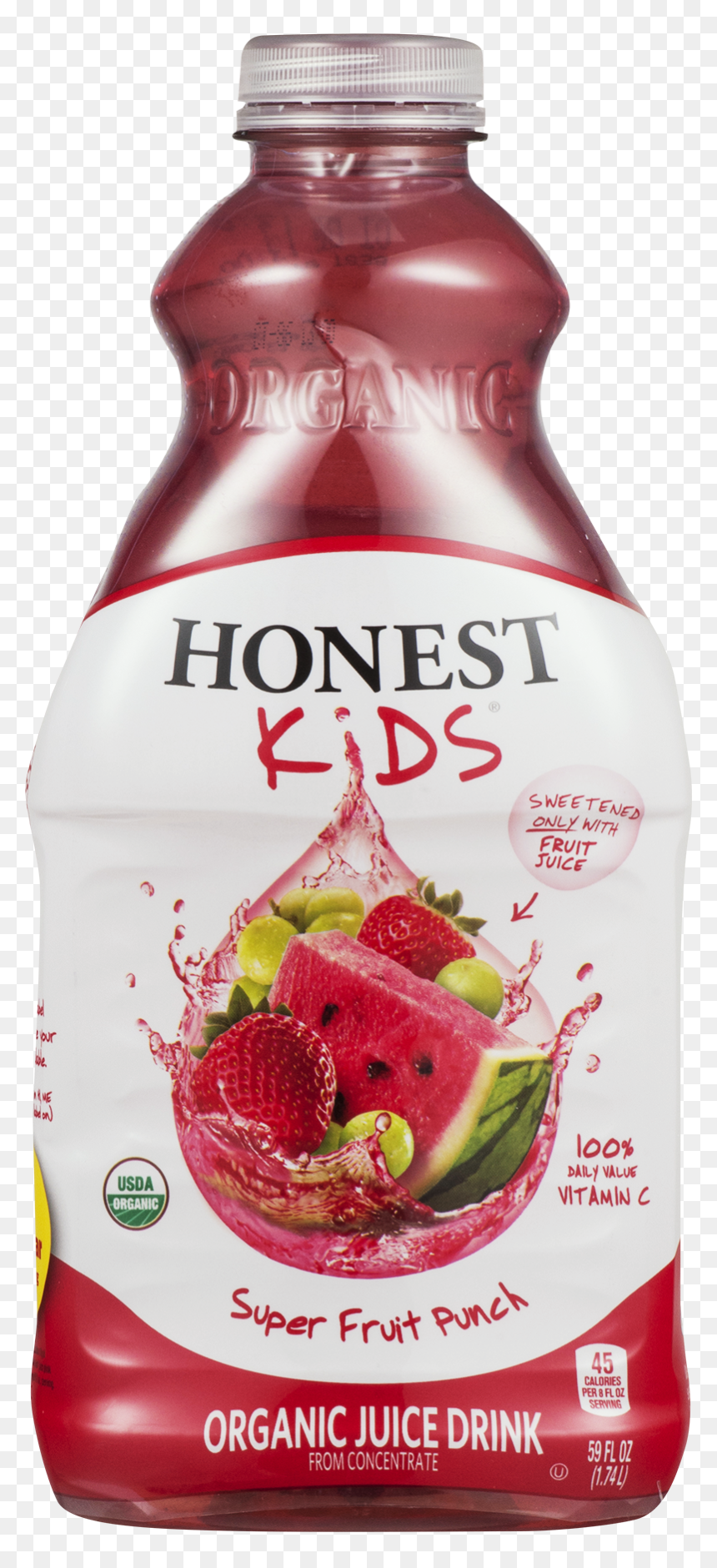 Honest Fruit Punch , Png Download - Honest Kids Organic Fruit Punch, Transparent Png - fruit punch png