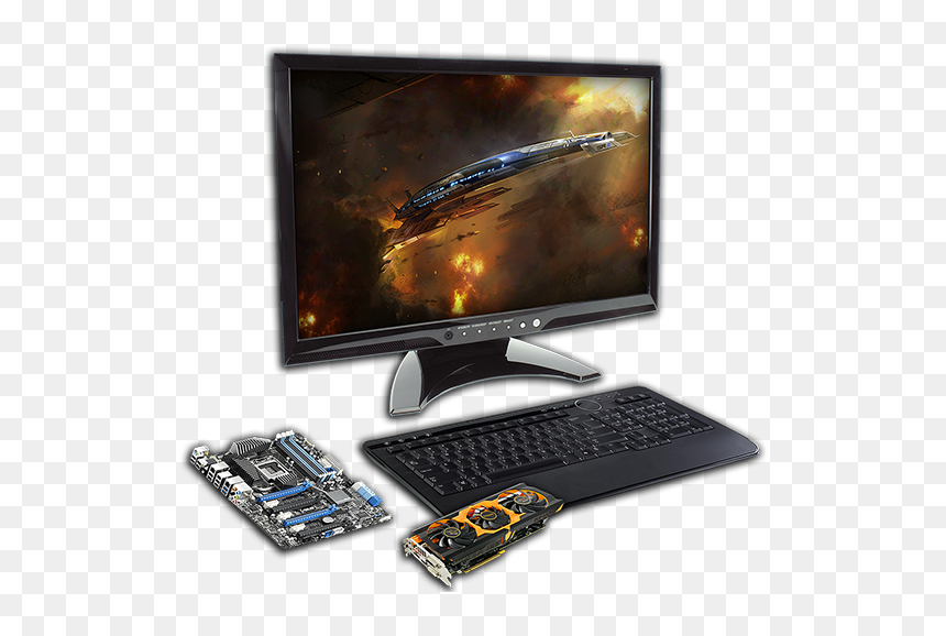 Use Of Computer Home, HD Png Download - custom pc png