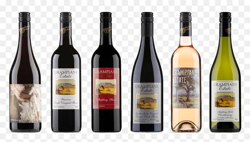Wine Bottle, HD Png Download - vineyard png
