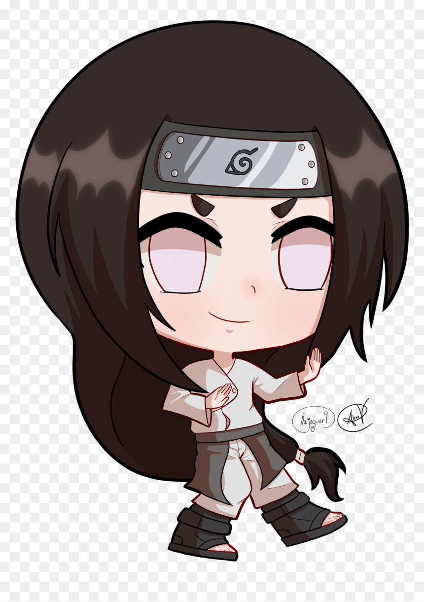 Decided To Draw My Favorite Character From Another - Cartoon, HD Png Download - neji png