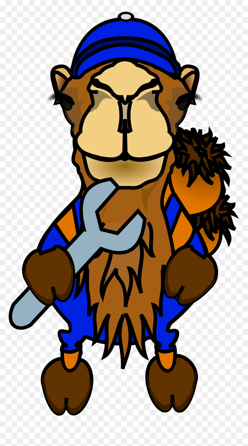Worker Clip Arts - Camel Cartoon, HD Png Download - worker icon png