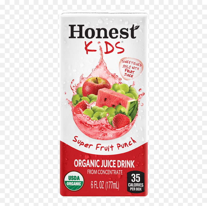 Super Fruit Web - Honest Apple Juice Nutrition, HD Png Download - fruit punch png