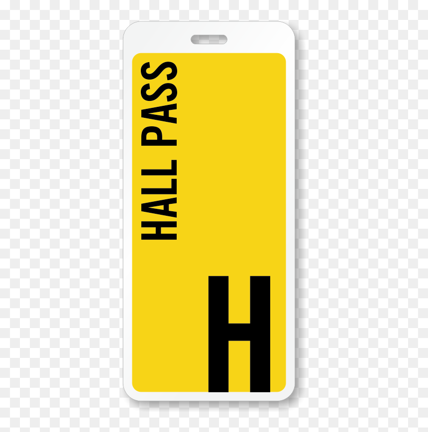 Clipart Bathroom Pass - Mobile Phone, HD Png Download - pass png