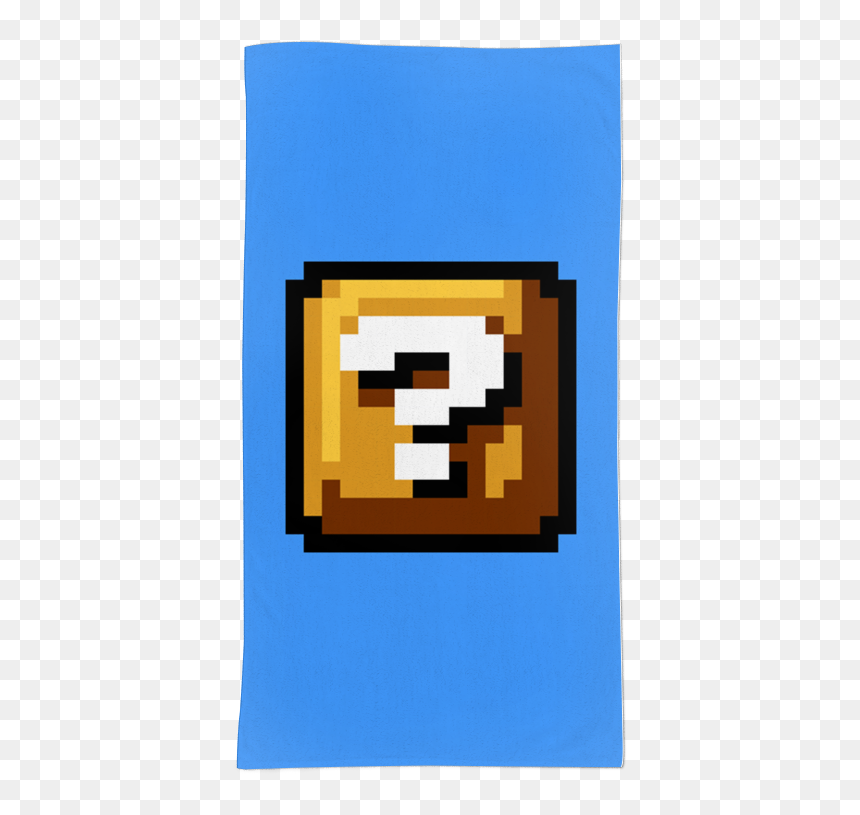 Toalha Mario De Melina Bassolina - Cartoon, HD Png Download - interrogação png