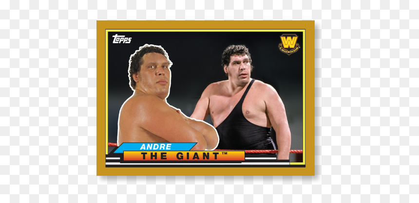Topps Wwe Andre The Giant Heritage Card, HD Png Download - andre the giant png