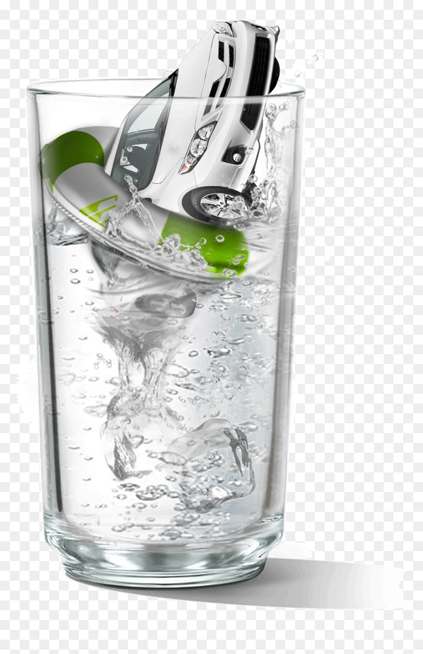 Pint Glass, HD Png Download - vaso de agua png