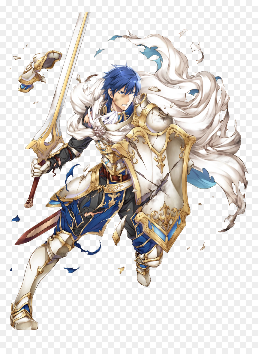 Exalted Chrom Fire Emblem Heroes, HD Png Download - chrom png