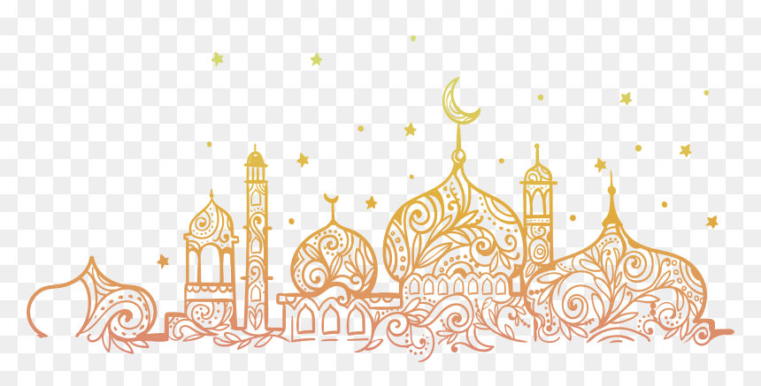 Fasting Church Ramadan Illustration In Posters Hand-painted - Ramadan Illustration Png, Transparent Png - posters png