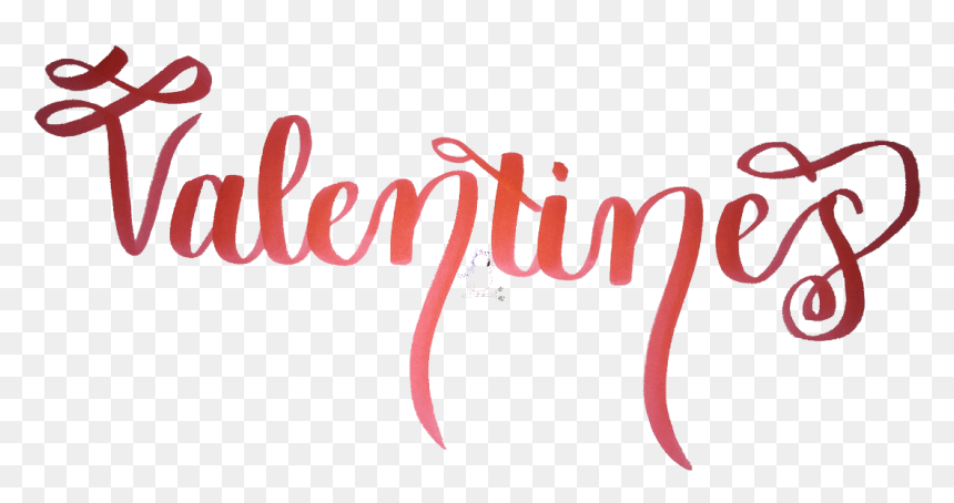 Happy Valentines Day Visit Craftyjbird - Calligraphy, HD Png Download - happy valentines png