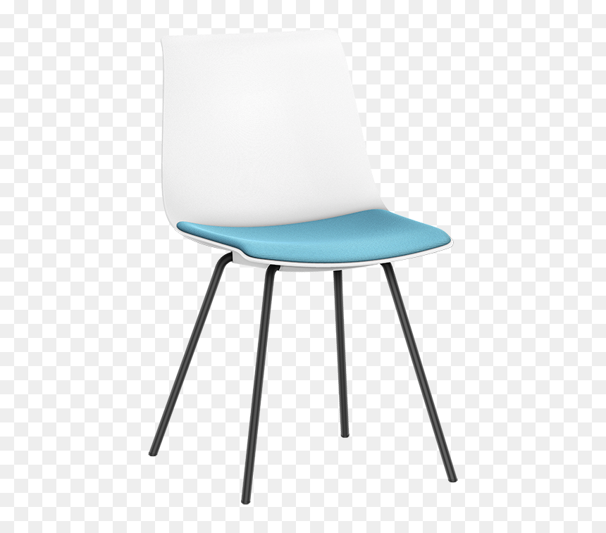 Shuffleis1 Visitor Chair With A Black-coated Pyramid - Chair, HD Png Download - people seating png