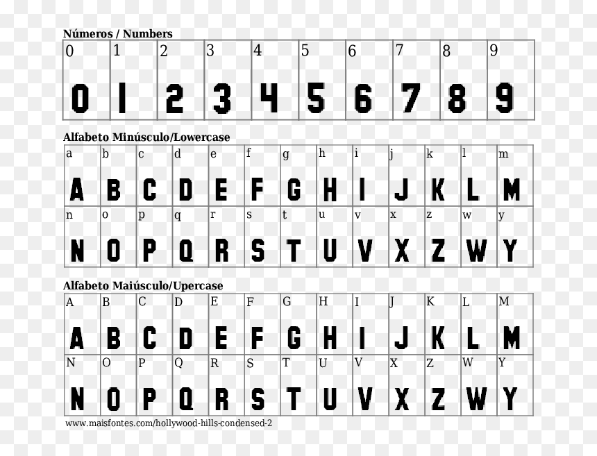 Letra Samurai, HD Png Download - hollywood hills png