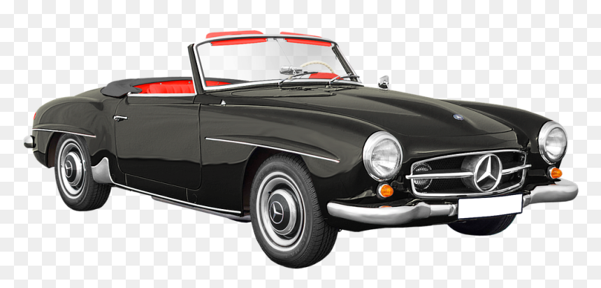Mercedes Benz 190 Sl 3350197 480 - Vintage Mercedes Car Png, Transparent Png - sesshomaru png