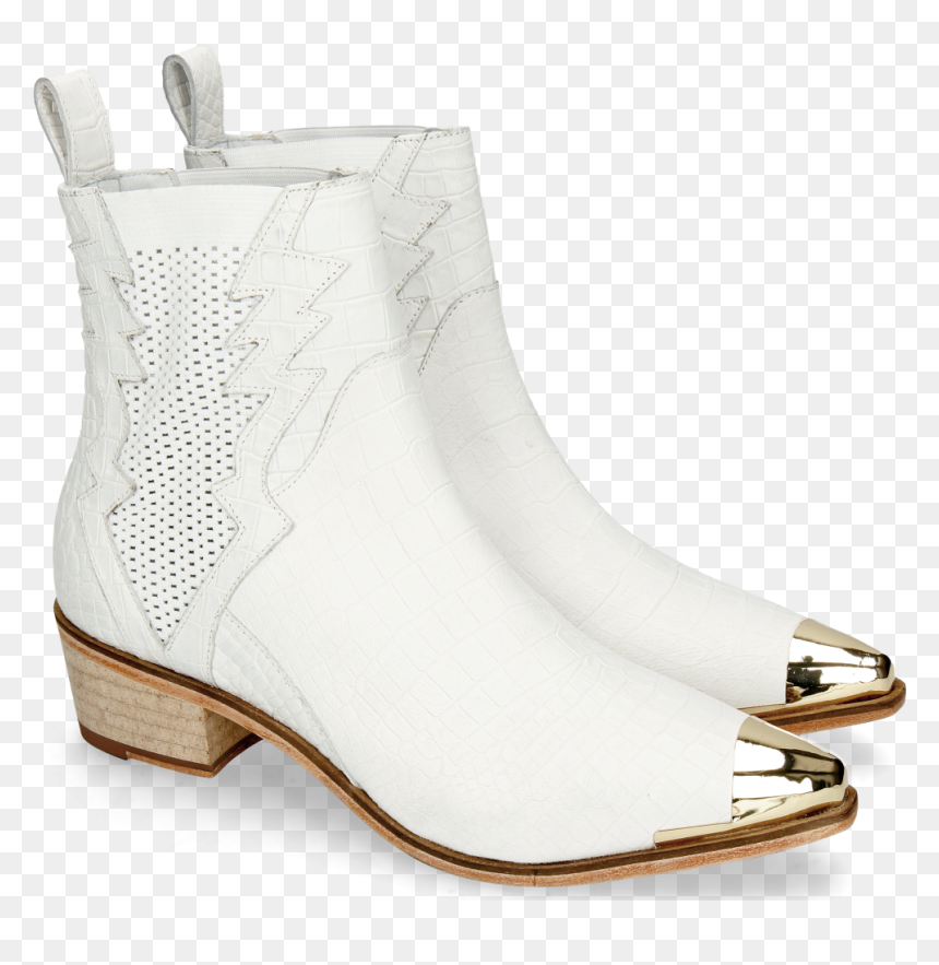 Ankle Boots May 1 Nappa White Toe Cap - Chelsea Boot, HD Png Download - nappa png