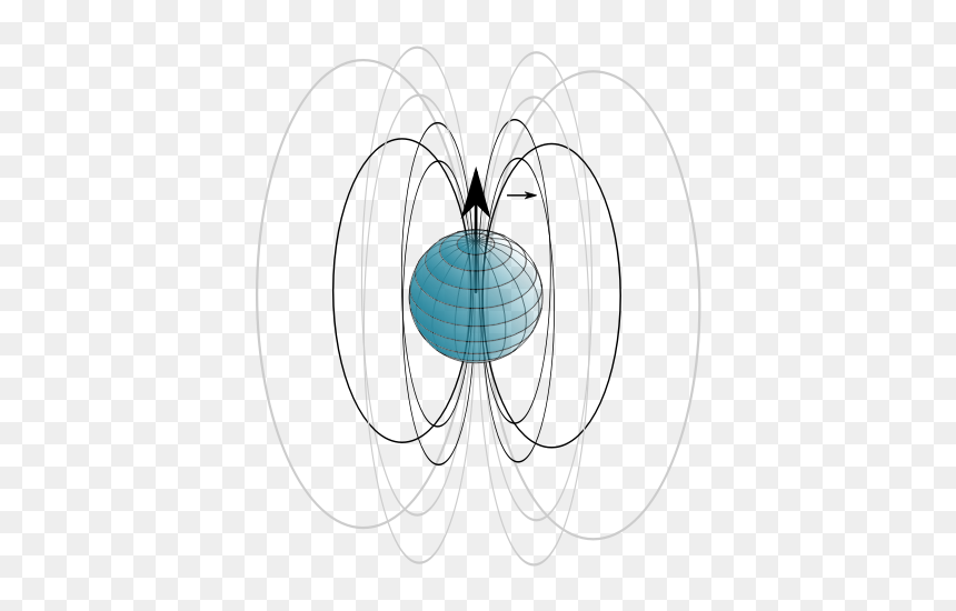 Nmr Spin Field Lines - Magnetism Png, Transparent Png - spin png