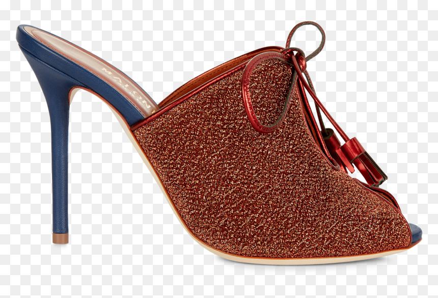 Rust Lurex Rust Mirror Nappa Navy Nappa - Sandal, HD Png Download - nappa png