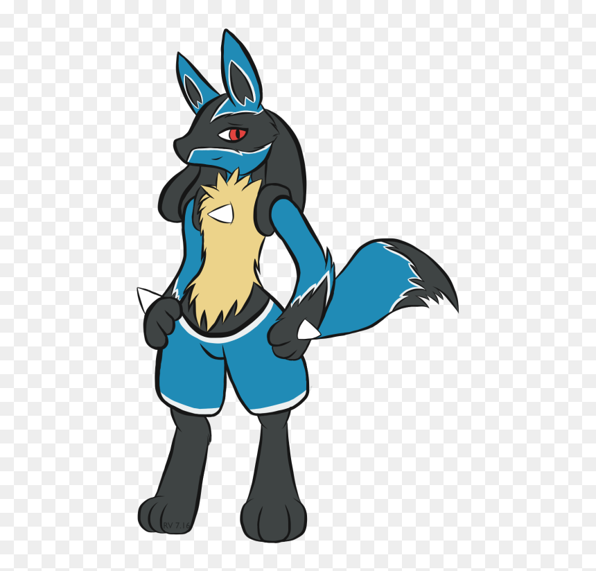 Cartoon, HD Png Download - mega lucario png