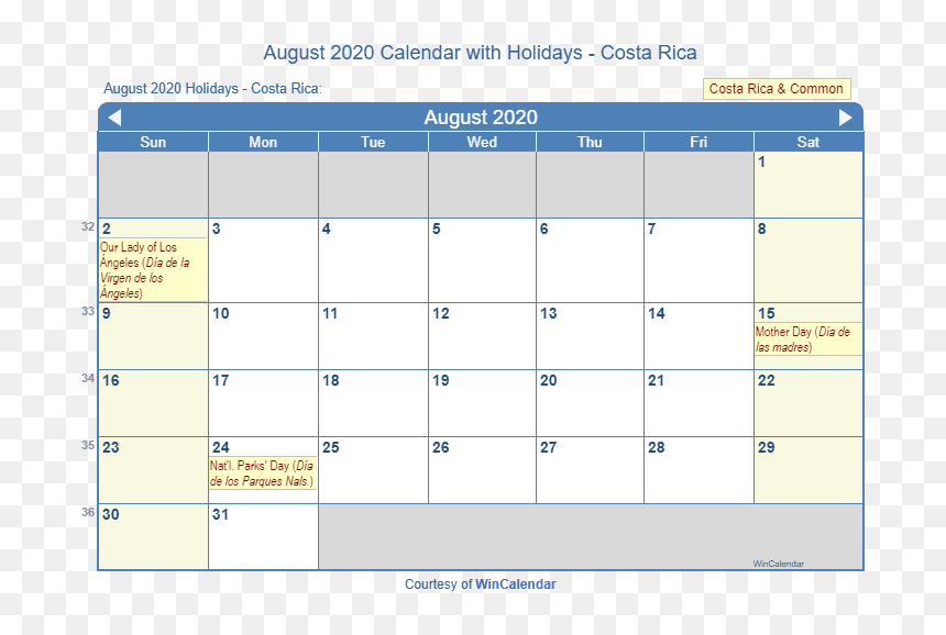 August 2020 Calendar With Nld Holidays - December 2020 Calendar With Holidays, HD Png Download - dia de las madres png