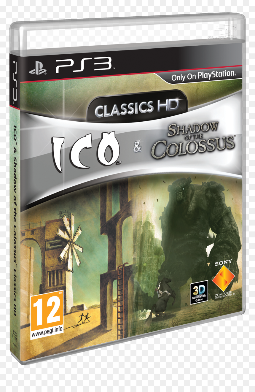 Shadow Of The Colossus Classics Hd Ps3, HD Png Download - shadow of the colossus png