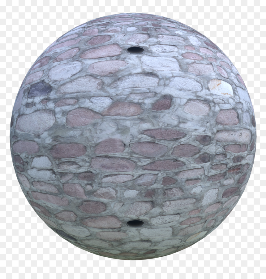 Rock Garden Wall Texture - Cobblestone, HD Png Download - rock wall png