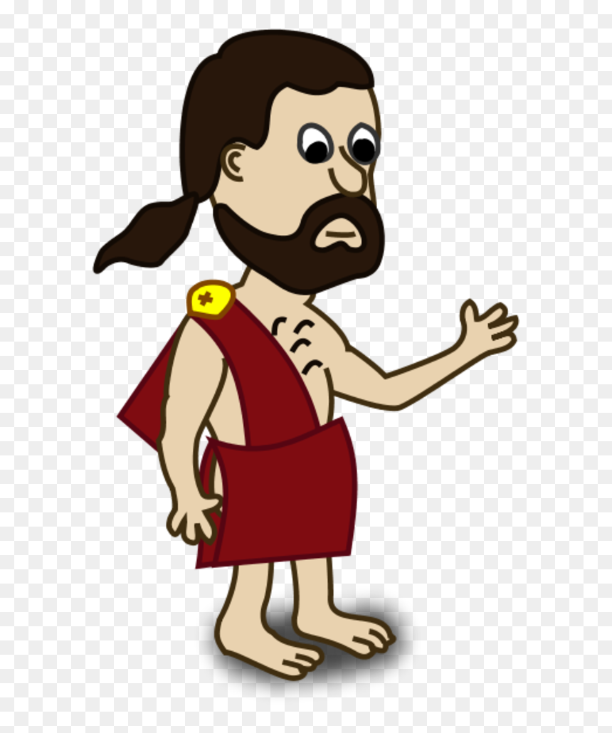 Man Waving Hand - Toga Clip Art, HD Png Download - waving hand png