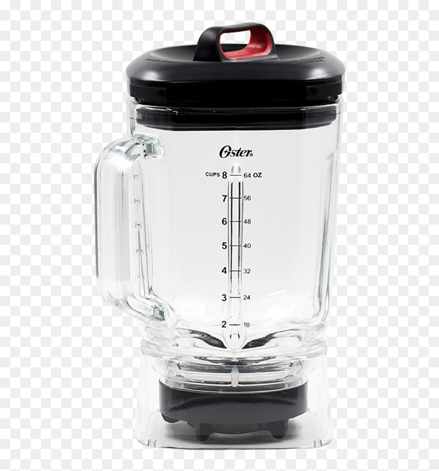Vaso De Vidrio Boroclass De 2 Litros Con Tapa Y Sobretapa - Blender, HD Png Download - vaso de agua png
