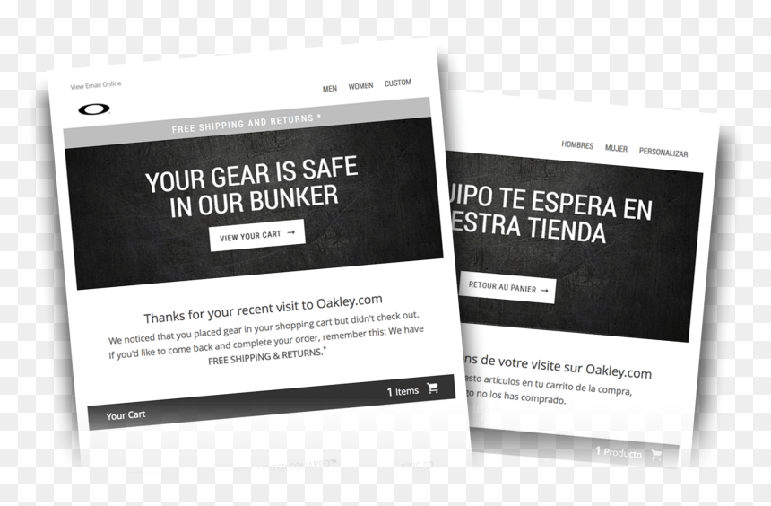 See How Oakley Increased Customer Acquisition And Helped - Paper, HD Png Download - oakley png