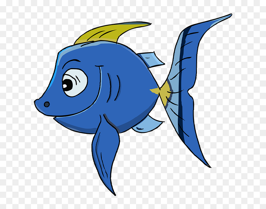 Tropical Fish Cartoons 12, Buy Clip Art - Peces Animados En Png, Transparent Png - pez png