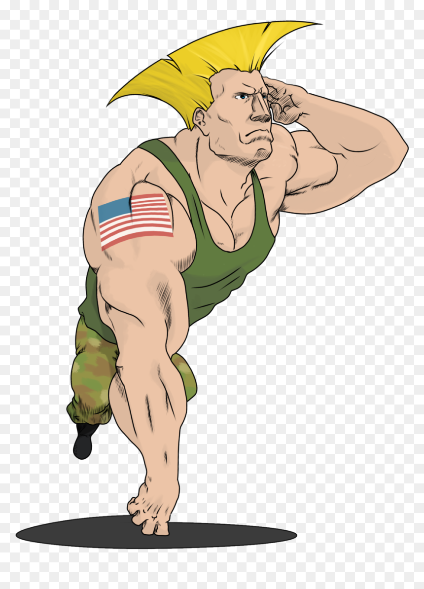 Guile,street Fighter,уличный Боец,игры,ark3nd - Portable Network Graphics, HD Png Download - guile png