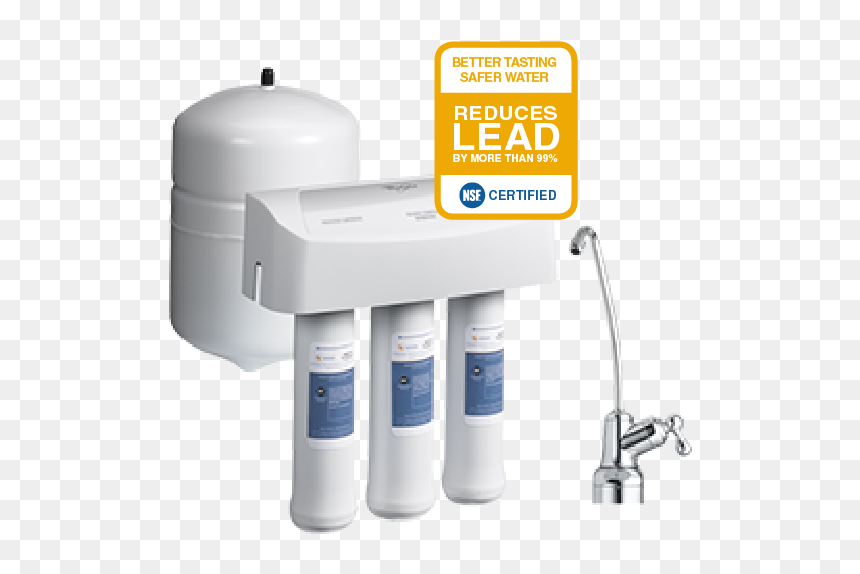 Reverse Osmosis Water Purifier Background Png - Whirlpool Ultraease Reverse Osmosis Filtration System, Transparent Png - reverse png