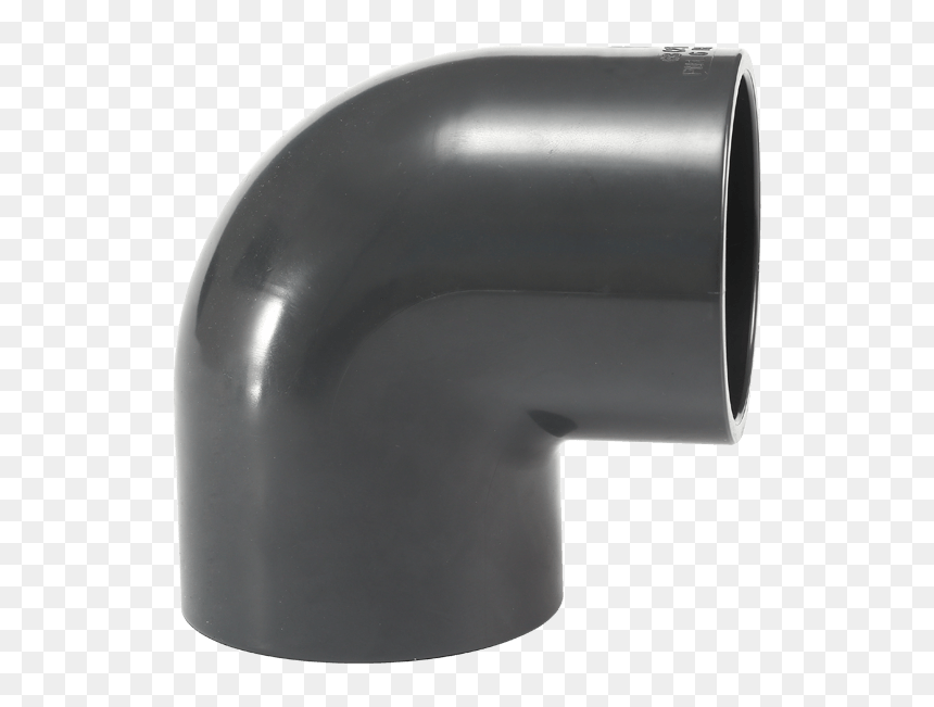 Upvc 90 Degree Elbow Fittings For Connecting Pipe - Toilet, HD Png Download - plumbing pipes png