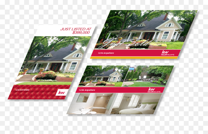 Keller Williams Postcards - Classic House, HD Png Download - just listed png