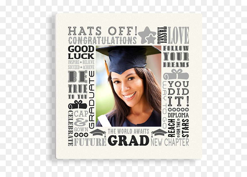 Grad Subway Panel - Graduation, HD Png Download - grad png