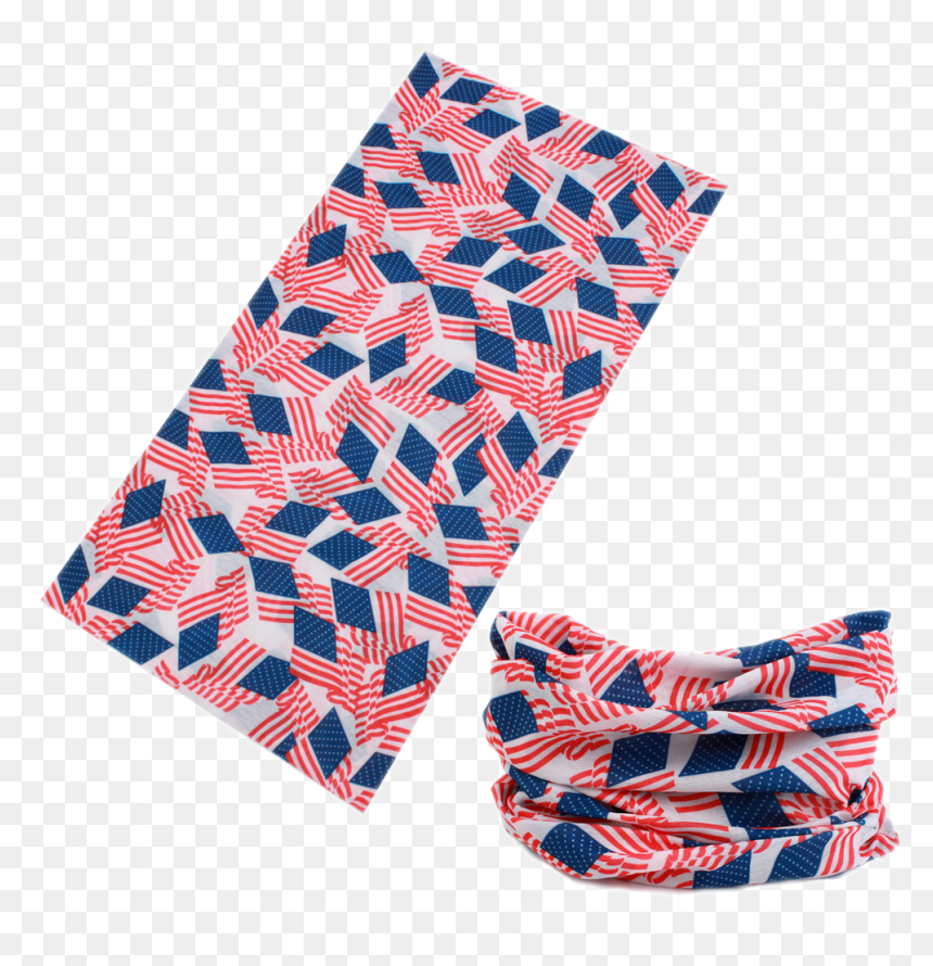 Repeating Pattern Custom Printed Bandanas - Kerchief, HD Png Download - bandana pattern png