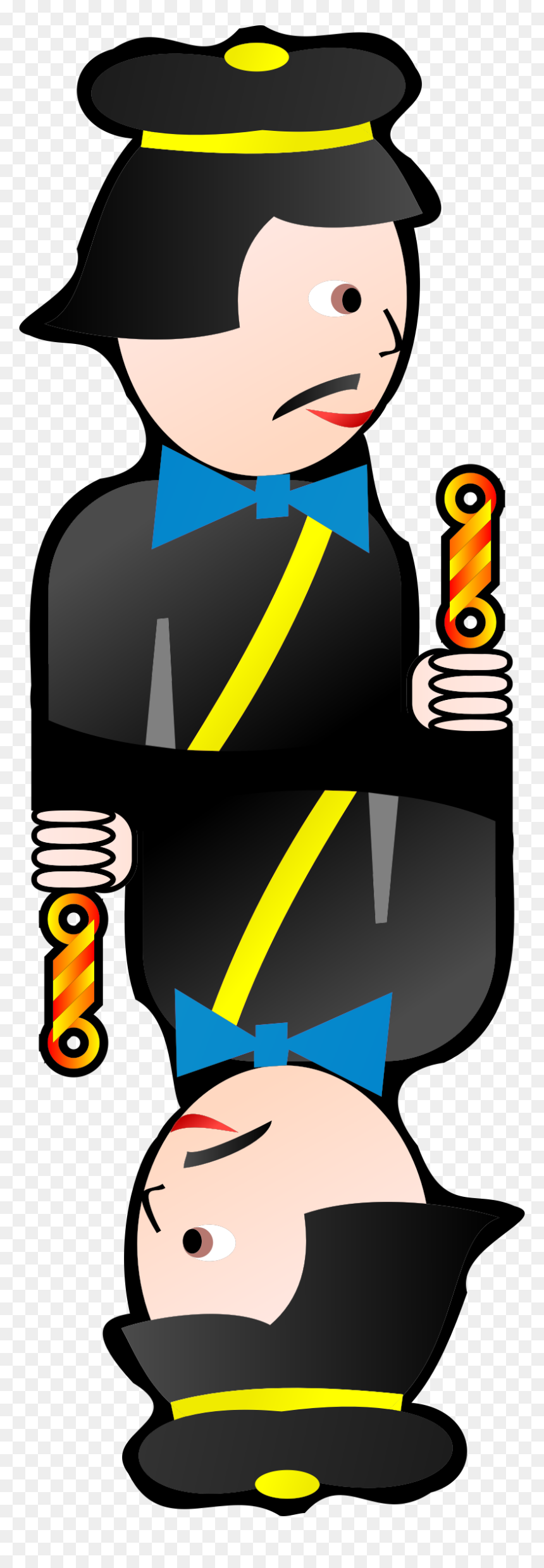 Double Jack Of Spades Clip Arts - Kartu Jack Kartun, HD Png Download - spades png