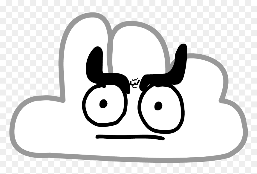 Battle For Anything Island Wiki - Cartoon, HD Png Download - evil eyebrows png