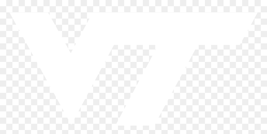 Virginia Tech Hokies Logo Black And White - Black Virginia Tech Logo, HD Png Download - virginia tech png