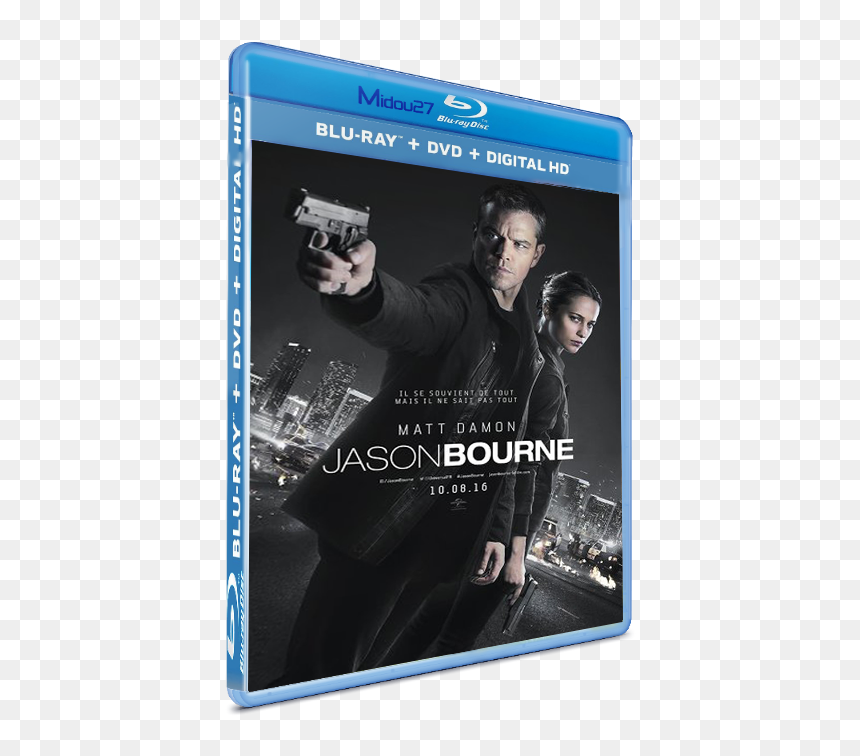 Jason Bourne 2016 Hindi 720p Hdrip, HD Png Download - jason bourne png