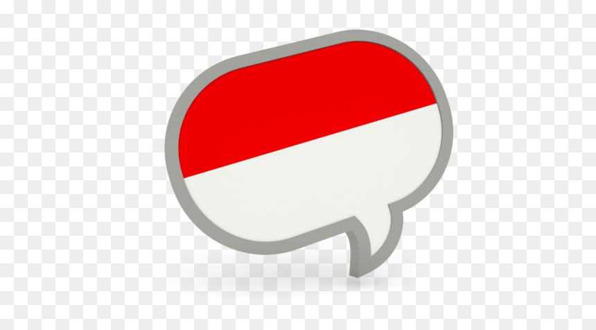 Thumb Image - Indonesia Flag Icon Png, Transparent Png - speech icon png