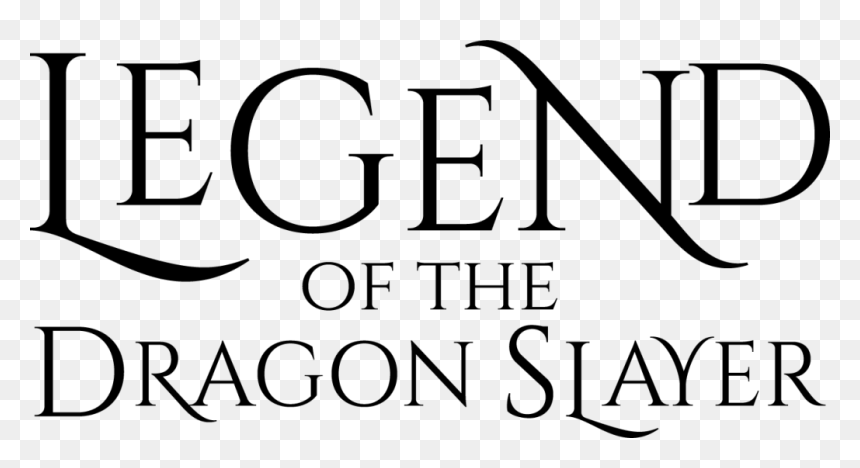 Legend Of The Dragon Slayer - Calligraphy, HD Png Download - slayer png