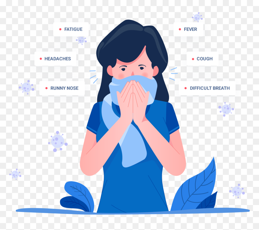 Covid 19 Awareness Run, HD Png Download - cold breath png