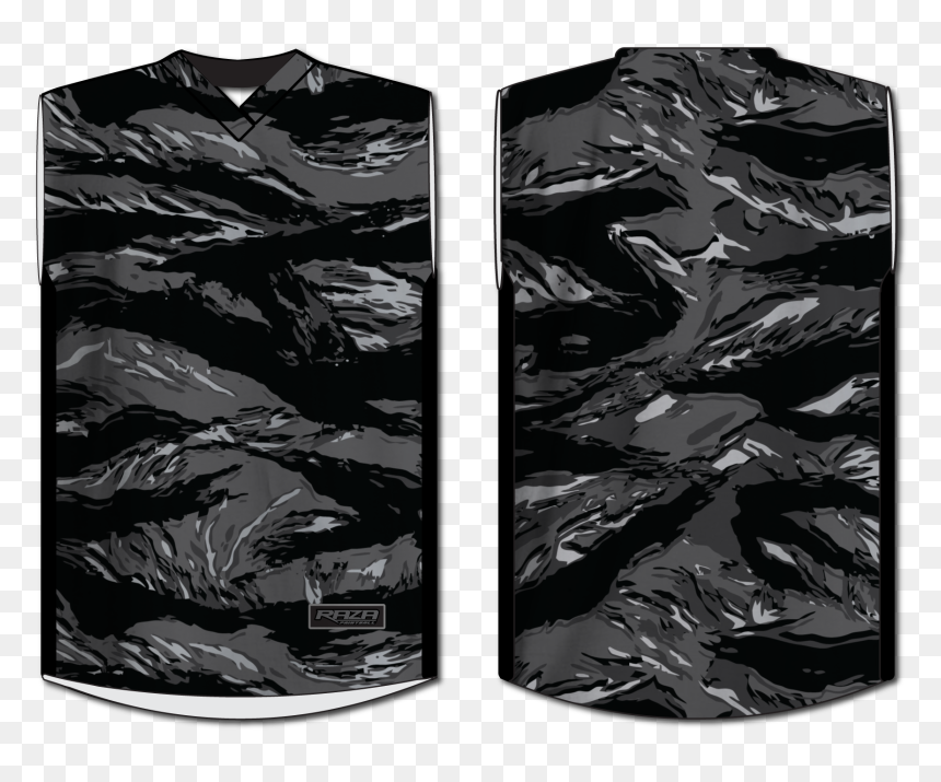 Urban Tiger Stripe Sleeveless Budget Baller - Sleeveless Shirt, HD Png Download - tiger stripe png
